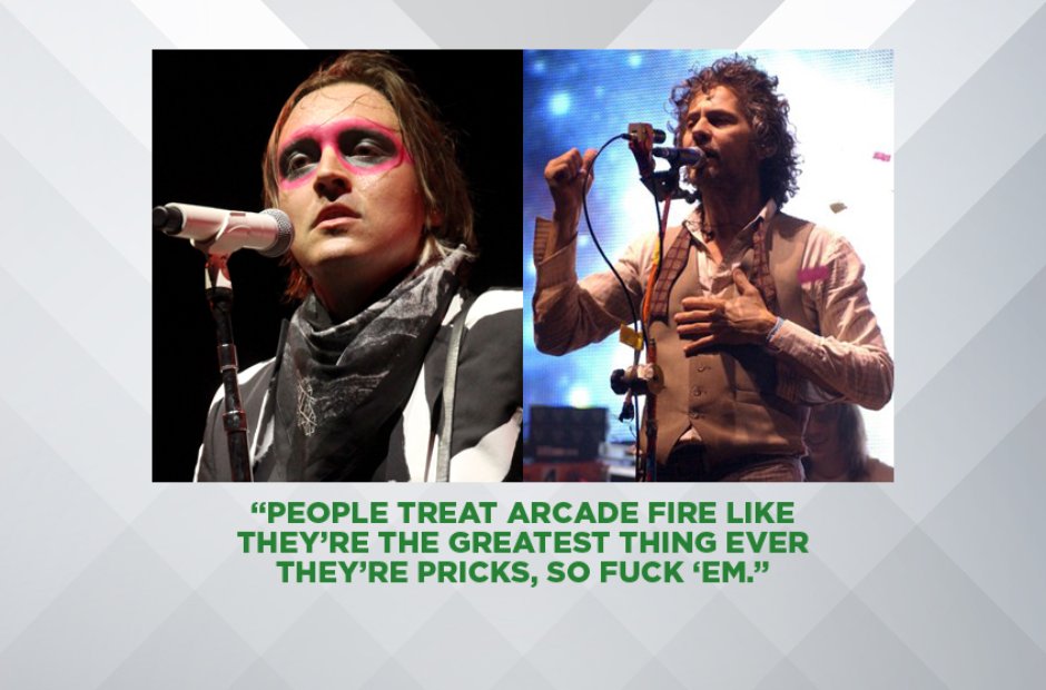 Wayne Coyne of The Flaming Lips on Arcade Fire