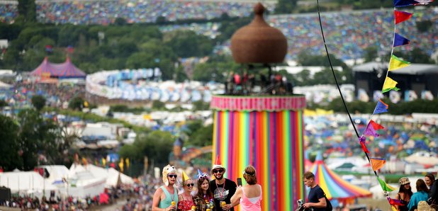 Glastonbury view