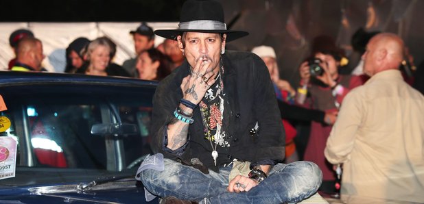Johnny Depp Glastonbury 2017