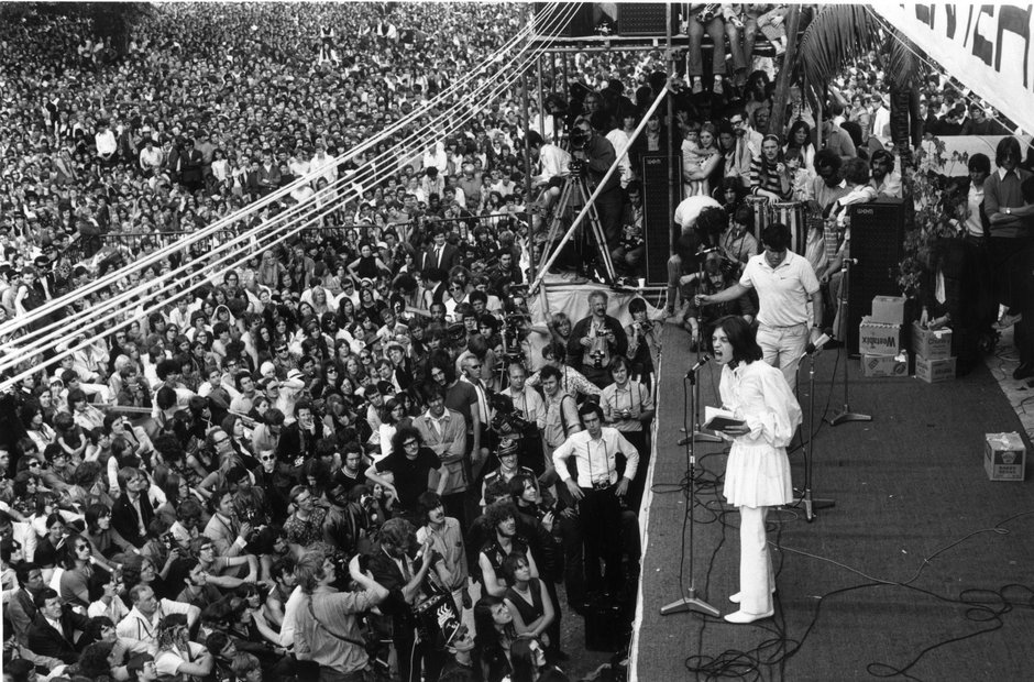 The Rolling Stones at Hyde Park 1969