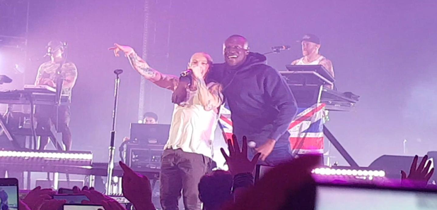 Linkin Park Chester Bennington with Stormzy at Lon