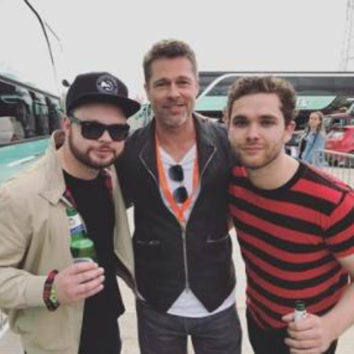 Brad Pitt and Royal Blood at Glastonbury 2017