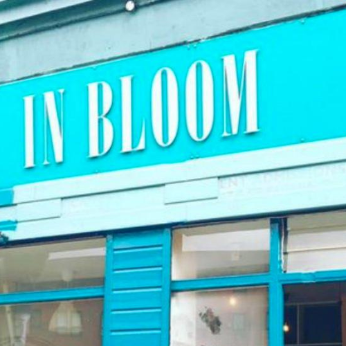 Nirvana themed vegan restaurant In Bloom