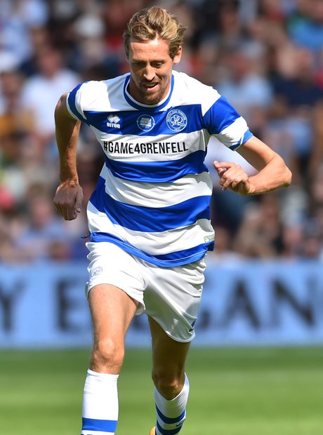 Peter Crouch during Game 4 Grenfell