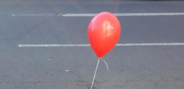 IT movie red balloons popping up in Sydney