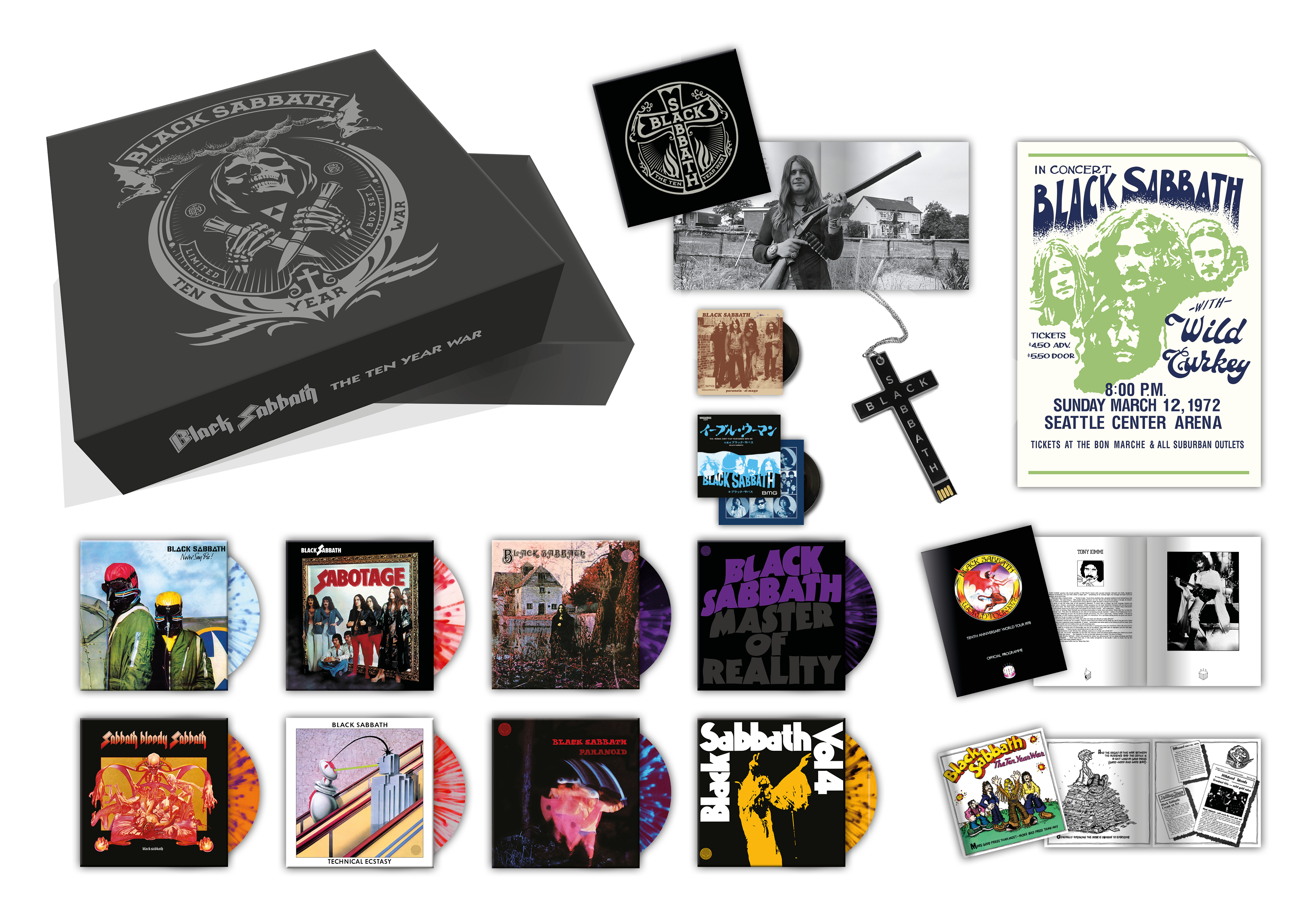 fårehyrde har en finger i kagen Egen WIn A Limited Edition Black Sabbath Vinyl Box Set - Radio X