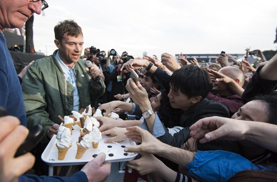 Blur, Hyde Park, 2015