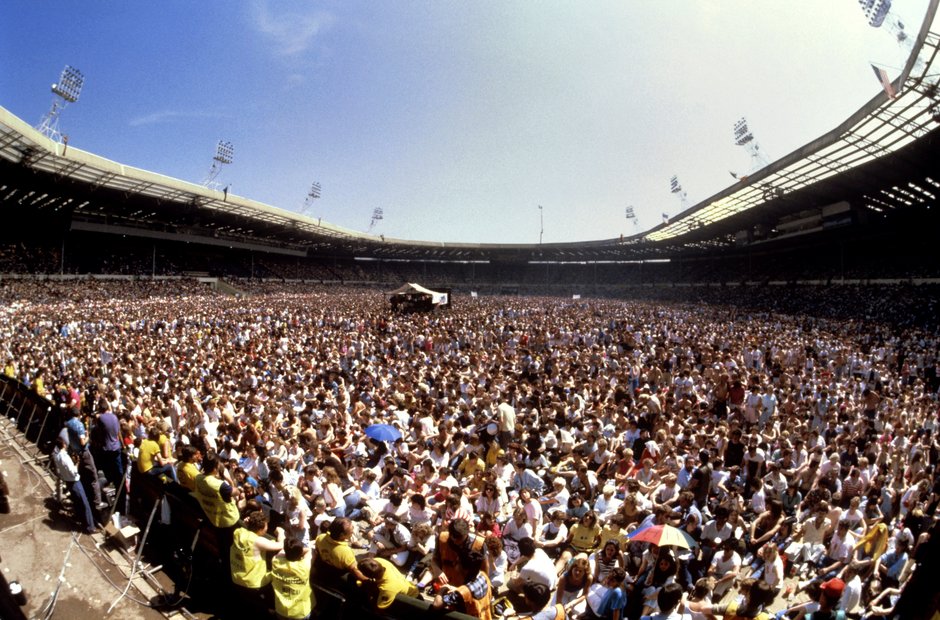Live Aid, Wembley Stadium, 1985