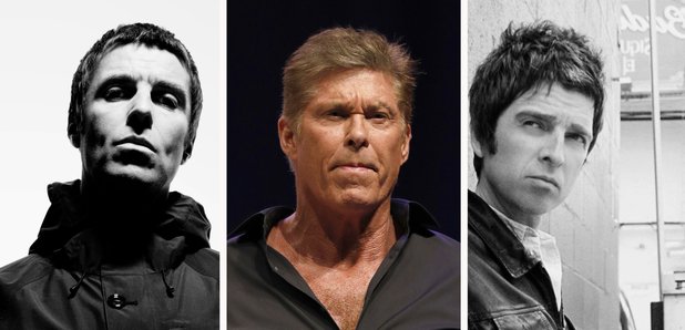 Liam Gallagher, David HasselHoff, Noel Gallagher