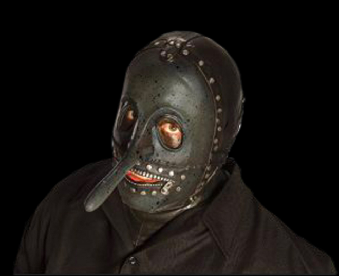 gimp mask with zipper