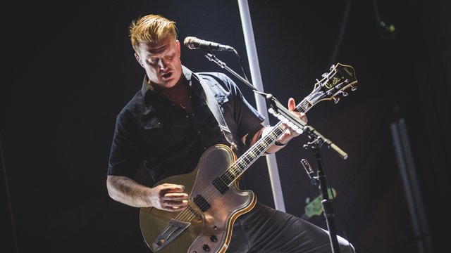 Josh Homme of Queens of the Stone Age at CalJam 20