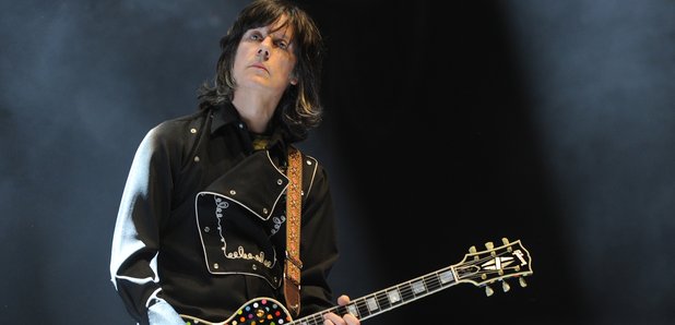 Stone Roses John Squire in action
