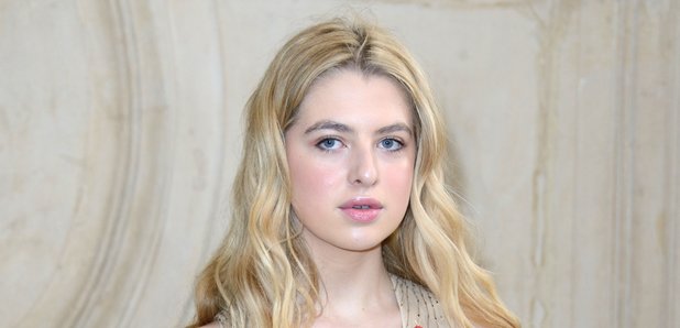 Anais Gallagher Christian Dior show during Paris F