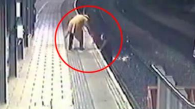 Network Rail releases shocking footage of drunk re