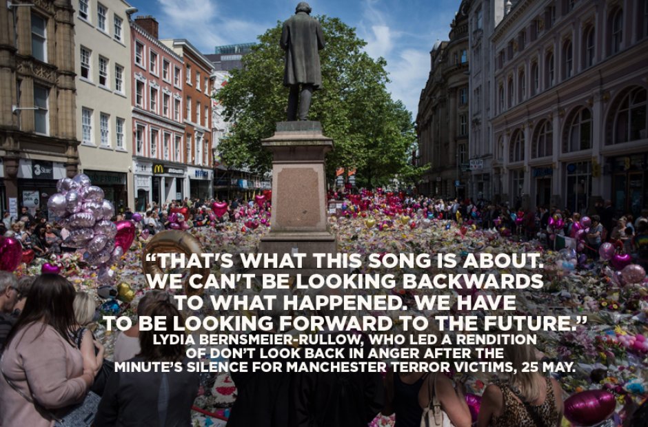 Manchester one minute's silence