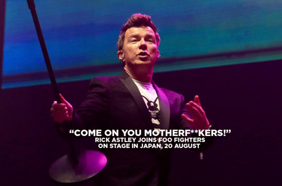 Rick Astley We Are Manchester