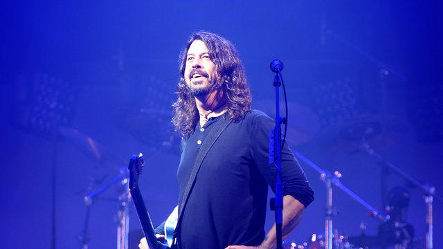 Dave Grohl at Glastonbury 2017