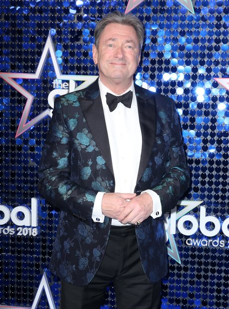 Alan Titchmarsh Global Awards 2018 blue carpet