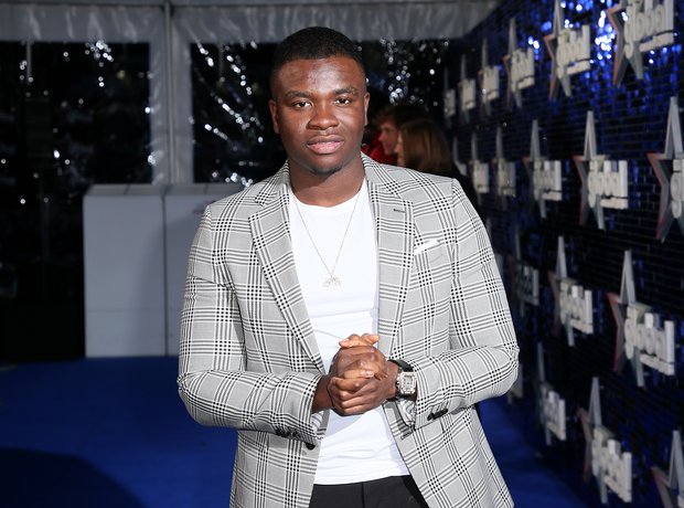 Big Shaq Global Awards 2018 blue carpet