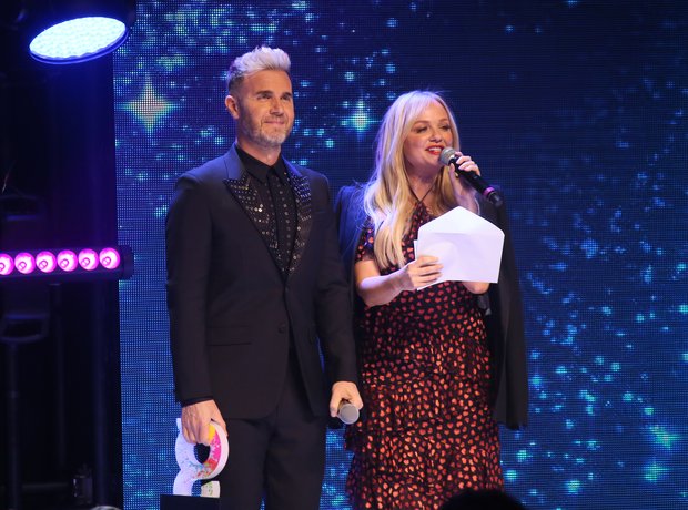 Gary Barlow and Emma Bunton Global Awards 2018 Sho