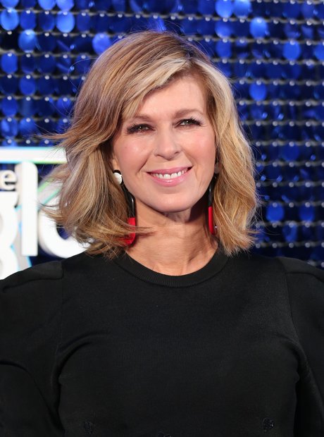 Kate Garraway Global Awards 2018 blue carpet