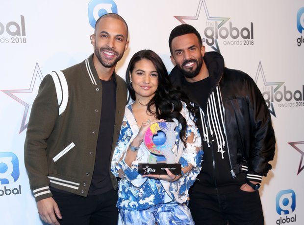 Marvin Humes, Mabel And Craig David Global Awards