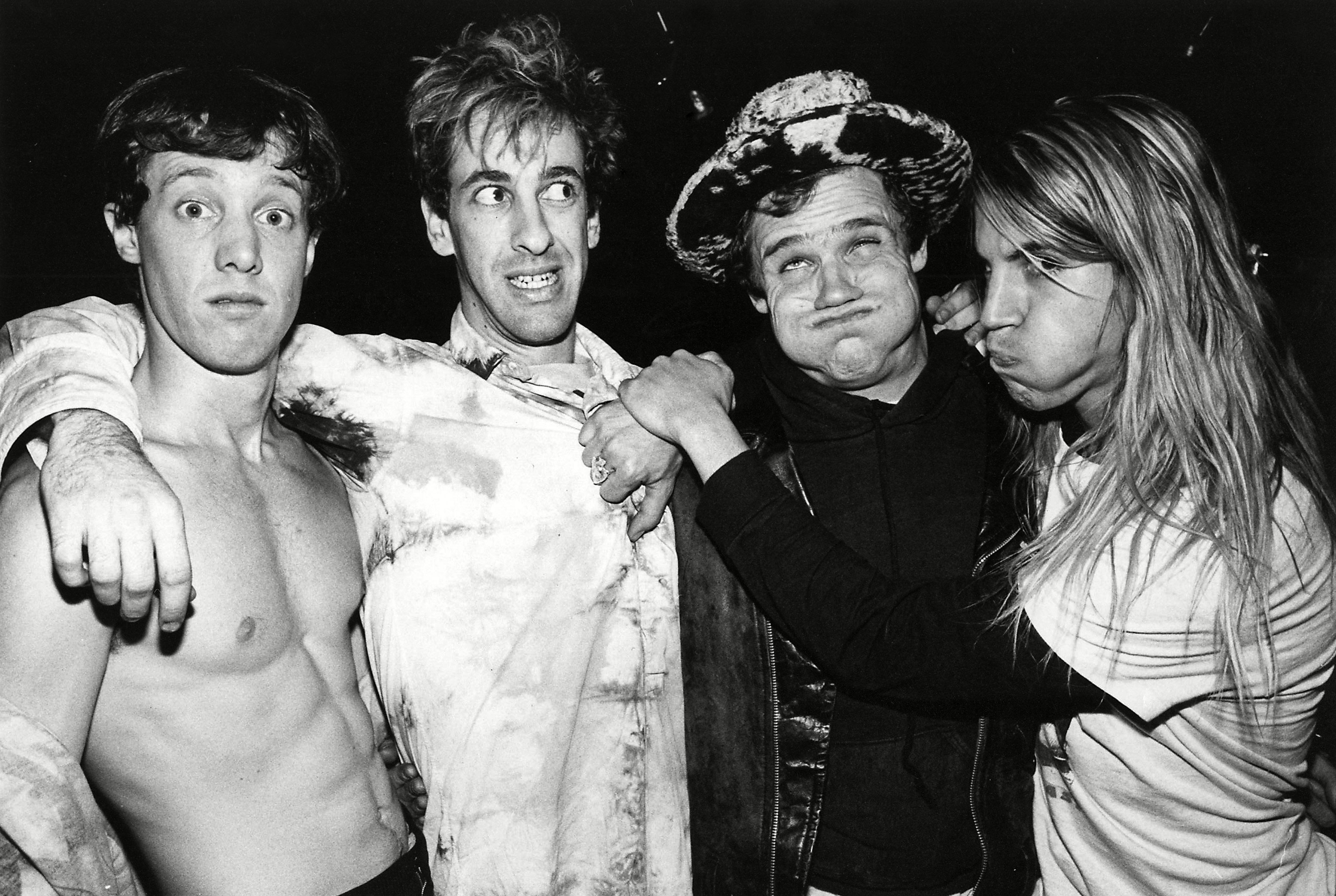 Red hot Chili Peppers in 1986