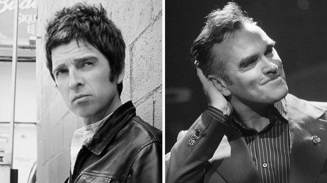  Noel Gallagher and Morrissey