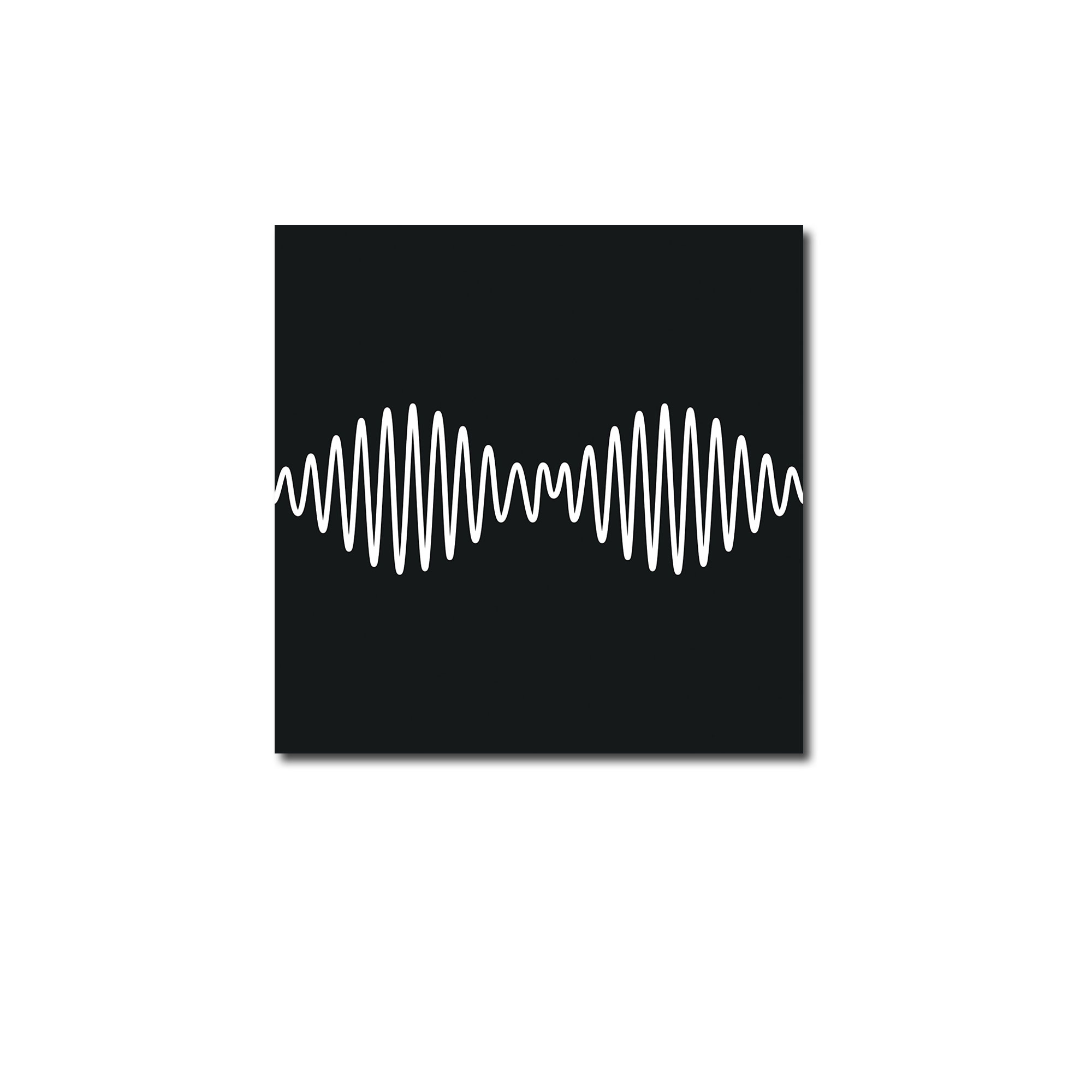 Arctic Monkeys AM artwork on white background