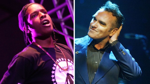 A$AP Rocky and Morrissey