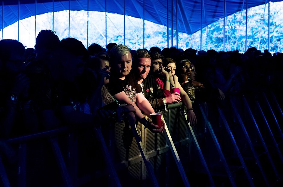 Being Inside A Dark Tent In The Middle Of The Day