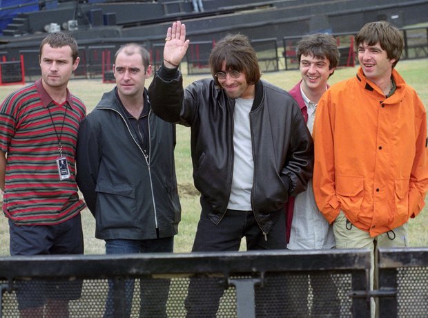 Oasis at Knebworth 1996