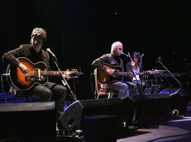 Noel Gallagher and Paul Weller