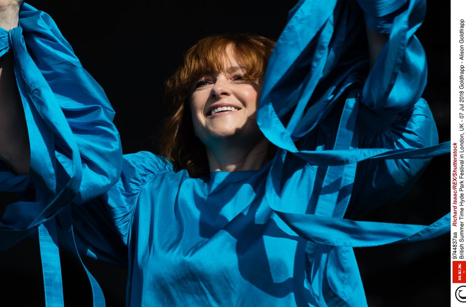 Goldfrapp At Barclaycard Presents British Summer T