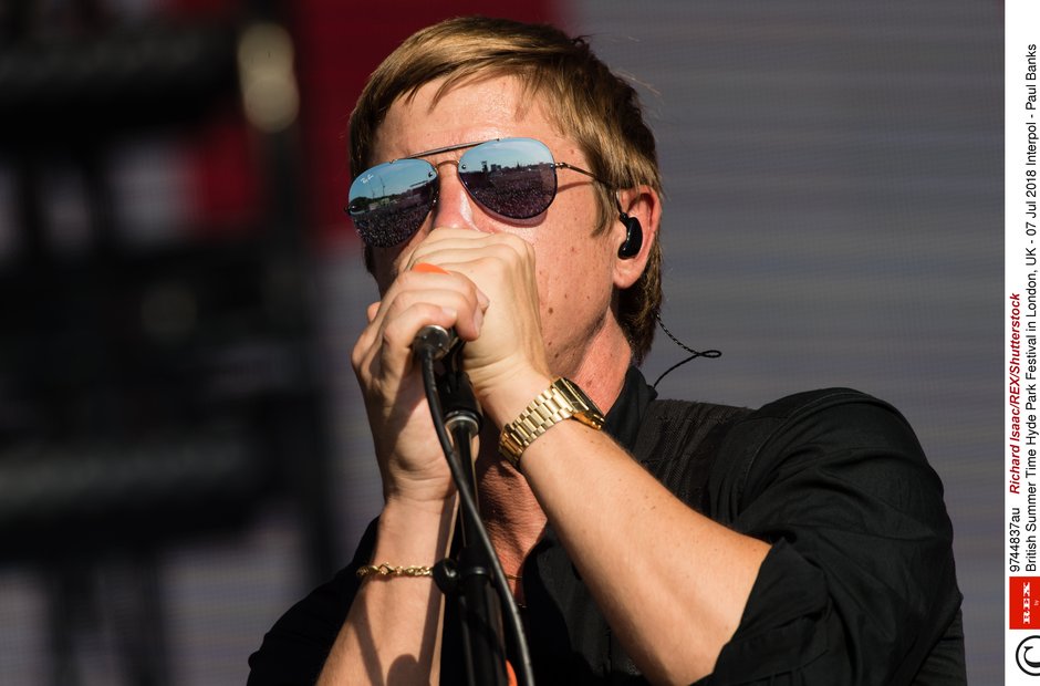 Interpol At Barclaycard Presents British Summer Ti