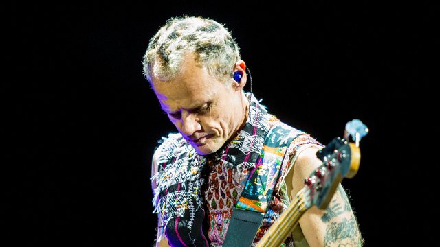 Red hot Chili Peppers Bassist Flea at the 2014 Lol