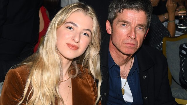 Noel Gallagher and Anais Gallagher attend the 2019