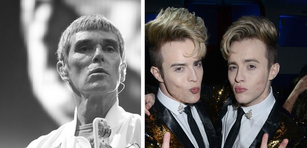 Ian Brown and Jedward