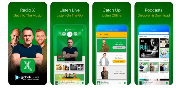 Radio X on Global Player