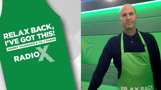 Get your hands on a Johnny Vaughan 4 Til 7 Thang apron!