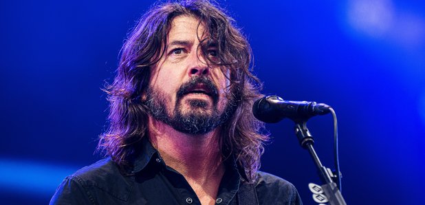 Dave Grohl performing live with Foo Fighters in Ju