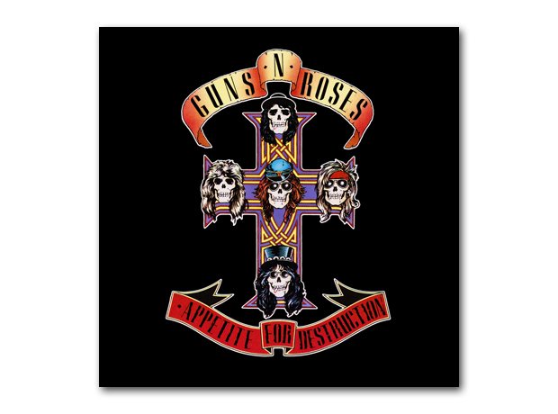 Guns N'Roses - Appetite For Destruction album cove