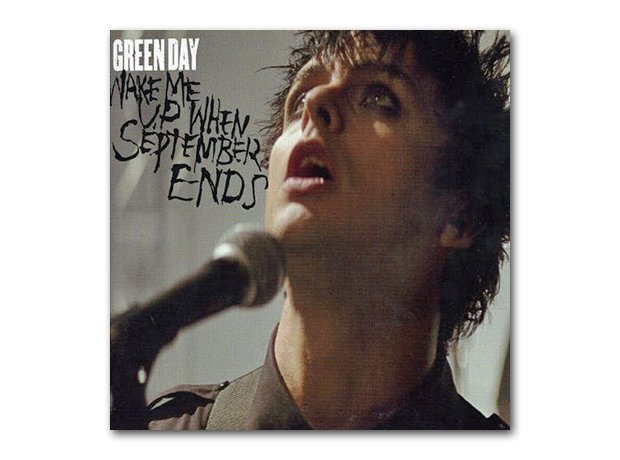 Green Day - When September Ends album cover